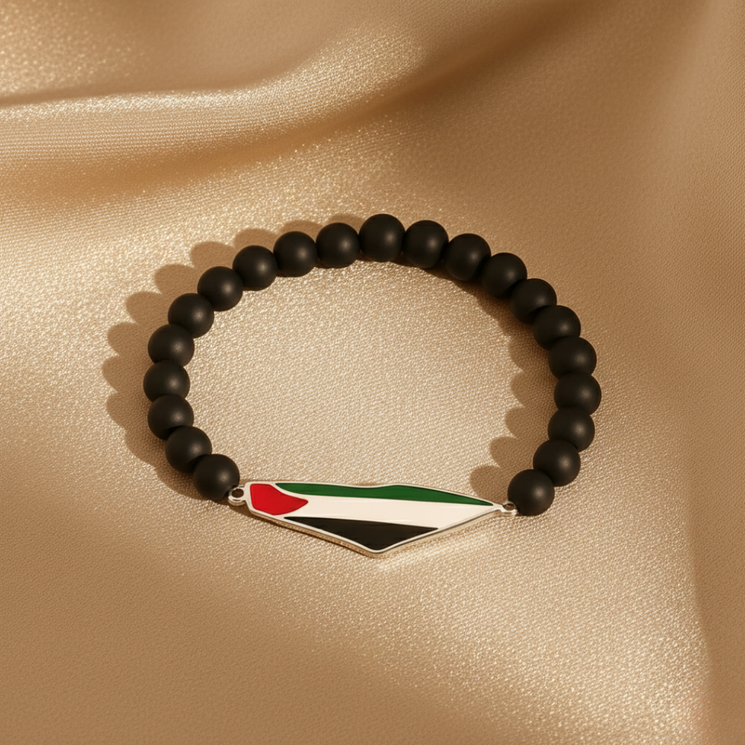Bracelet de perles Palestine