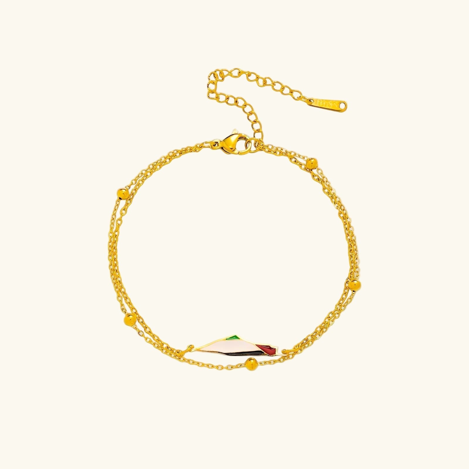 Bracelet carte Palestine