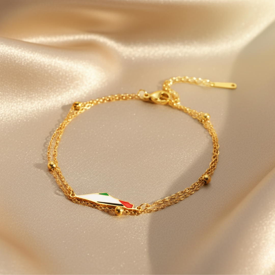 Bracelet carte Palestine