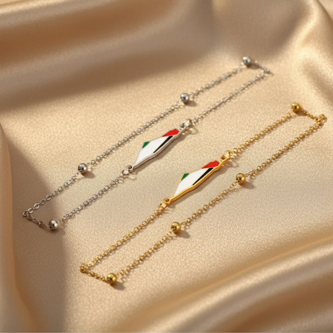 Bracelet carte Palestine
