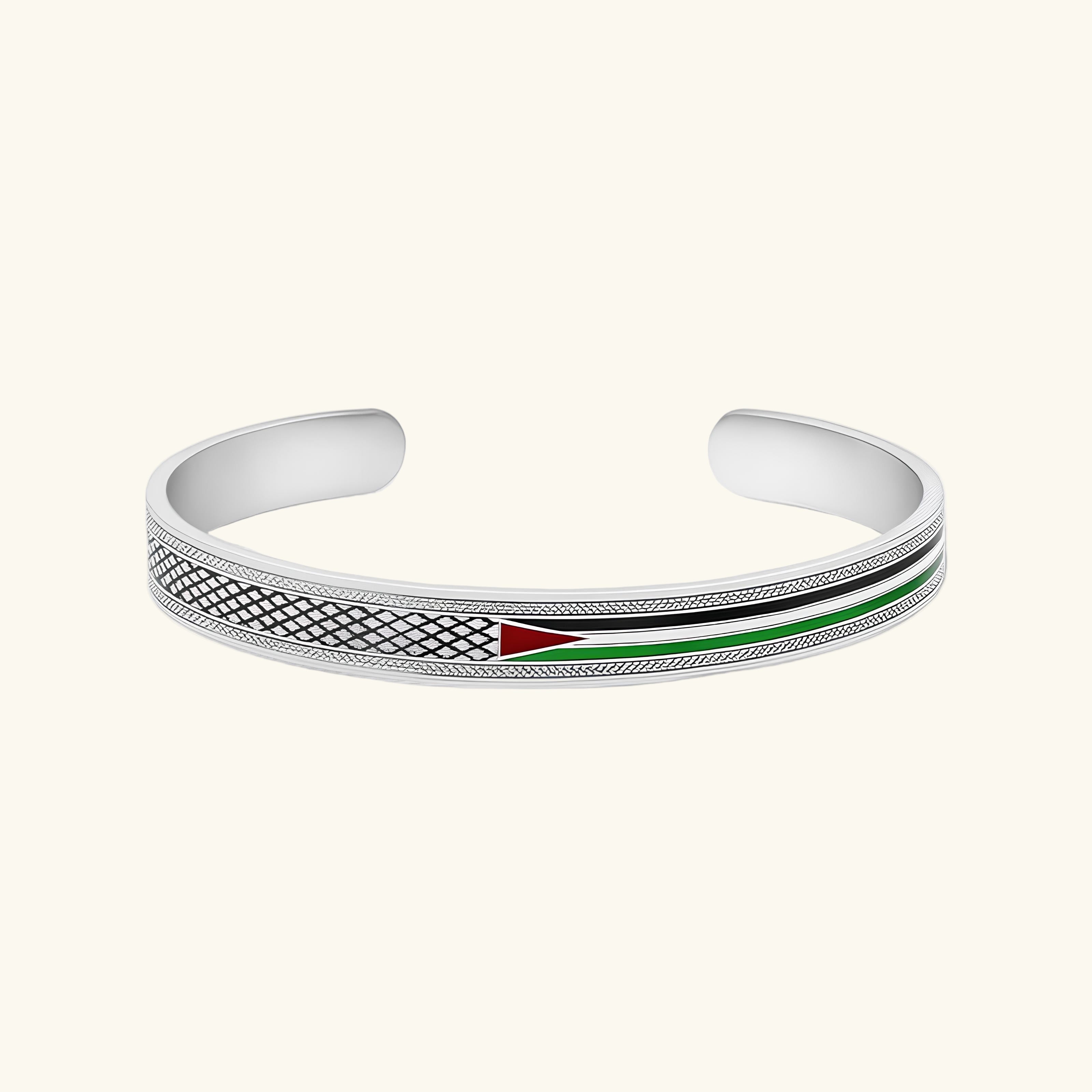 Manchette du patrimoine palestinien Qamar